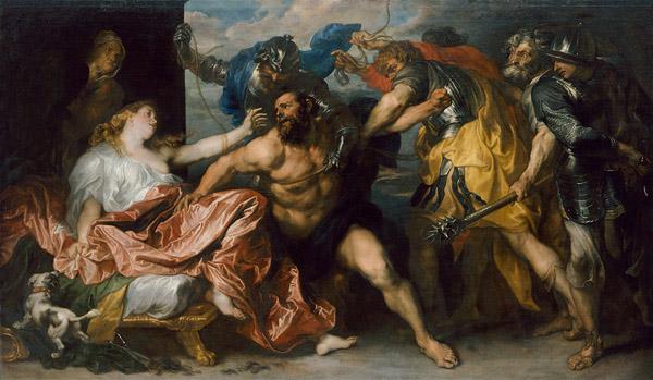 Anthony Van Dyck Gefangennahme Simsons